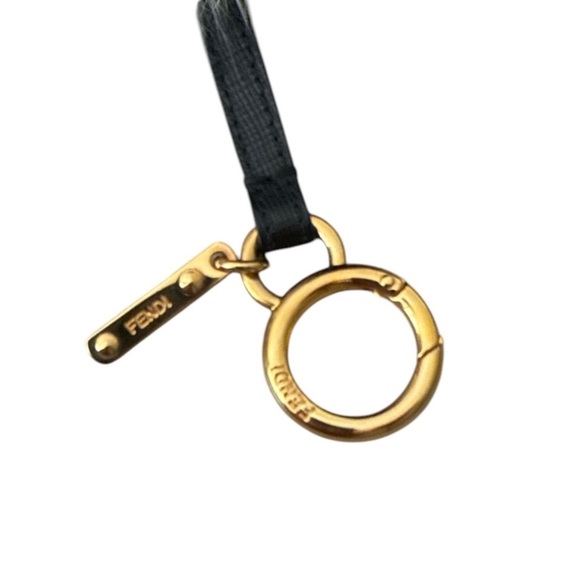 FENDI Two-Tone Fur Pom Pom Bag Charm - Picture 3 of 4